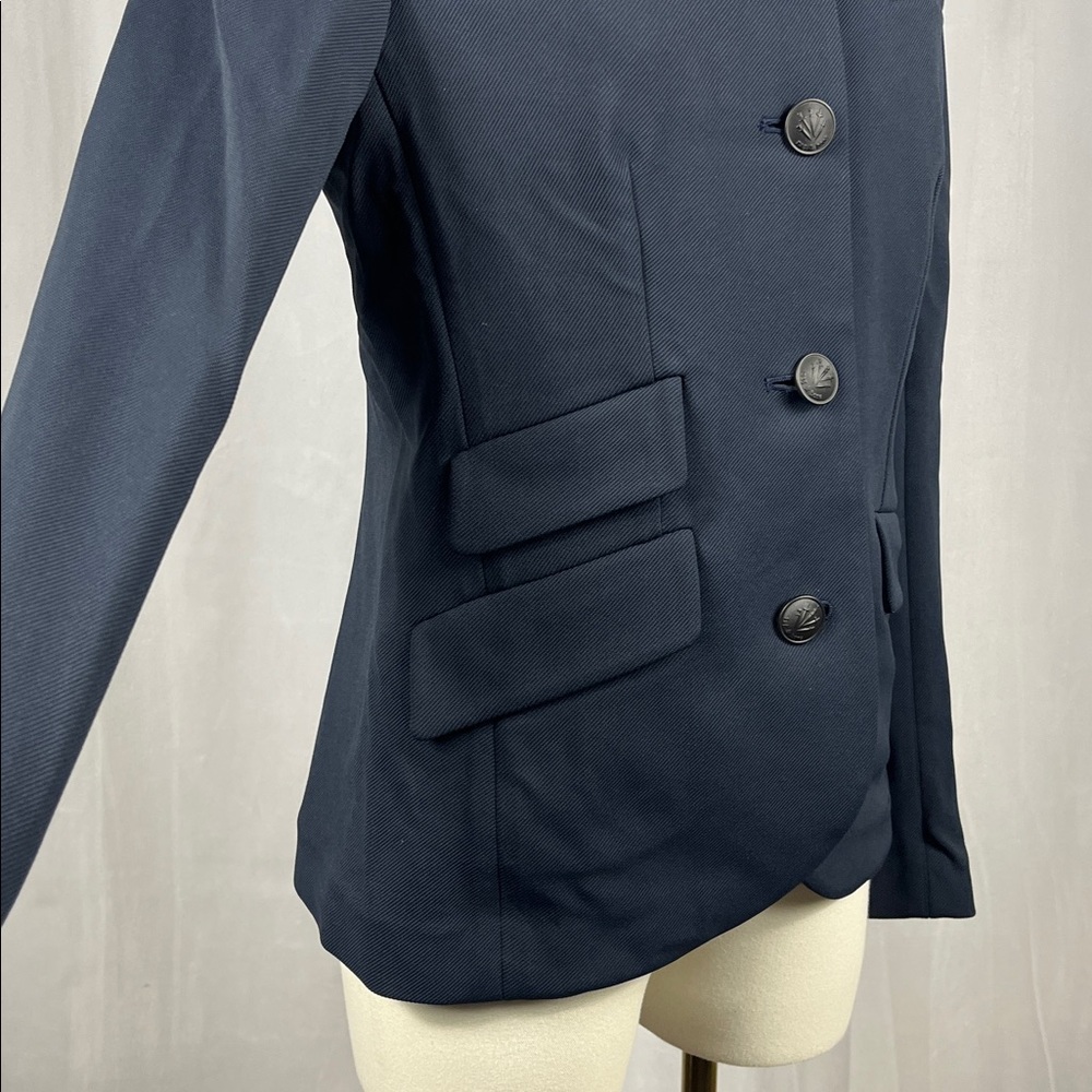 Rag & Bone Slave Navy Polyamide/Elastane Blazer. - image 5